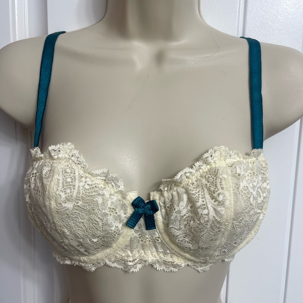 ThirdLove Ivory Lace Balconette Bra